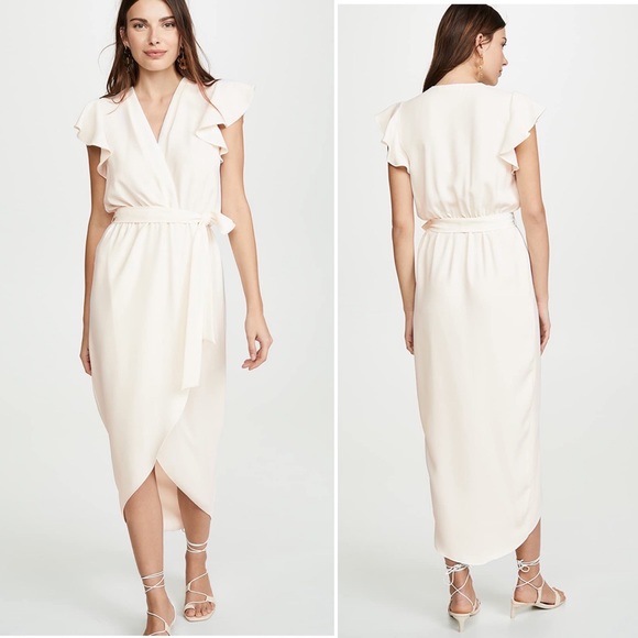 NWOT Amanda Uprichard Martinique Dress in Ivory - Picture 3 of 6